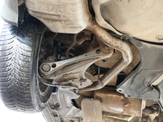Audi A4 8E B6 Auspuff Endschalldämpfer Endtopf + Mittelschalldämpfer 1,9 TDI AWX - Bild 4