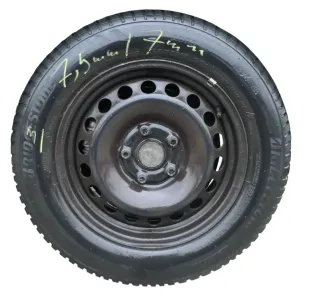 4x VW Golf 6 Plus 5M 195/65 R15 95V Winterreifen M+S Felgen Reifen M&S   ca. 6mm - Bild 5