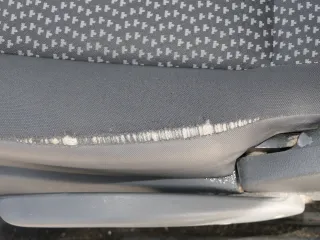 Seat Arosa VW Lupo Sitz vorn links Fahrersitz Höhenverstellung schwarz dunkel - Bild 5