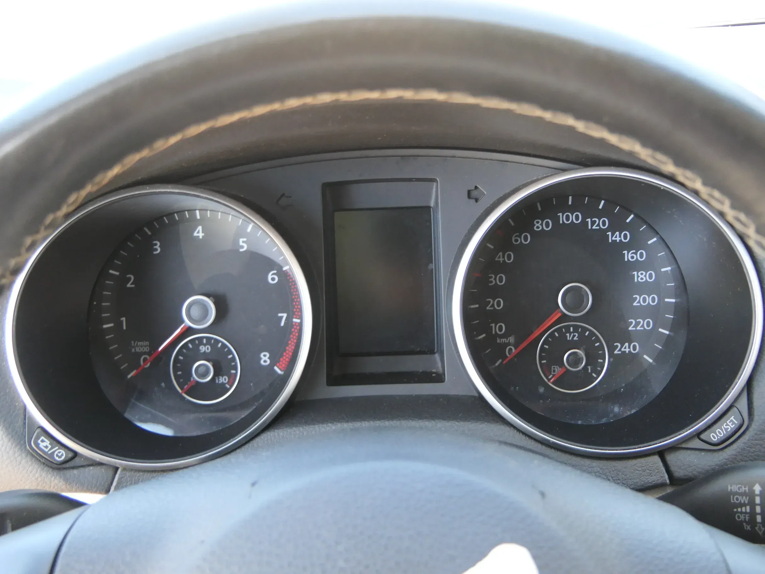 VW Golf 6 5K AJ5 Plus Tacho Kombiinstrument 5K0920871 5K0920873 1,4 Benzin CAXA - Bild 1