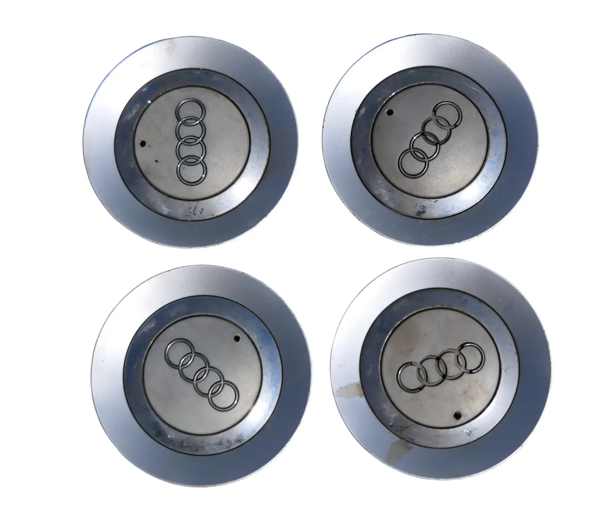 4x Audi A6 4F 8E Alufelge Deckel Abdeckung Radkappe 4F0601165 Kappe - Bild 1
