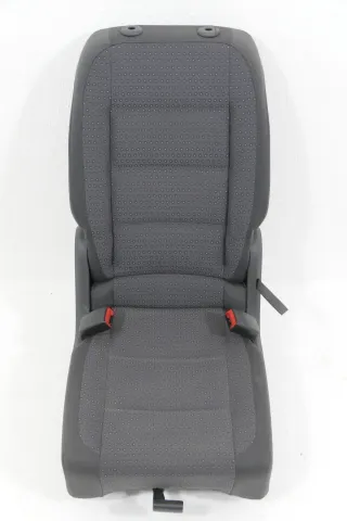 VW Touran 1T Sitz hinten mitte mittig (1. Reihe) Rücksitz anthrazit - 144315 - Bild 5