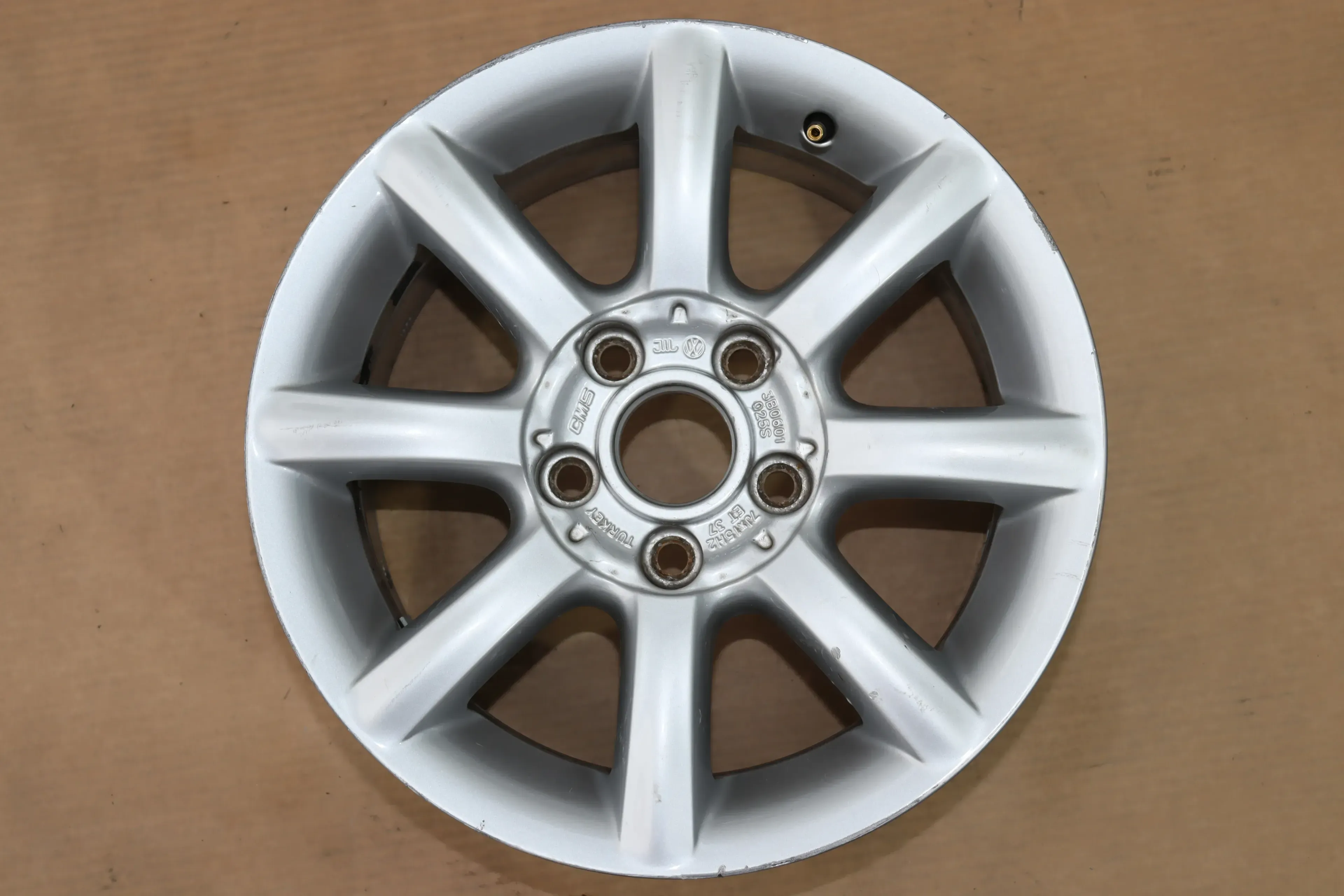 1x Felge Alufelge original VW Passat 3BG 7jx15H2 ET3 3B0601025S 3B0 601 025 S 2 - Bild 1