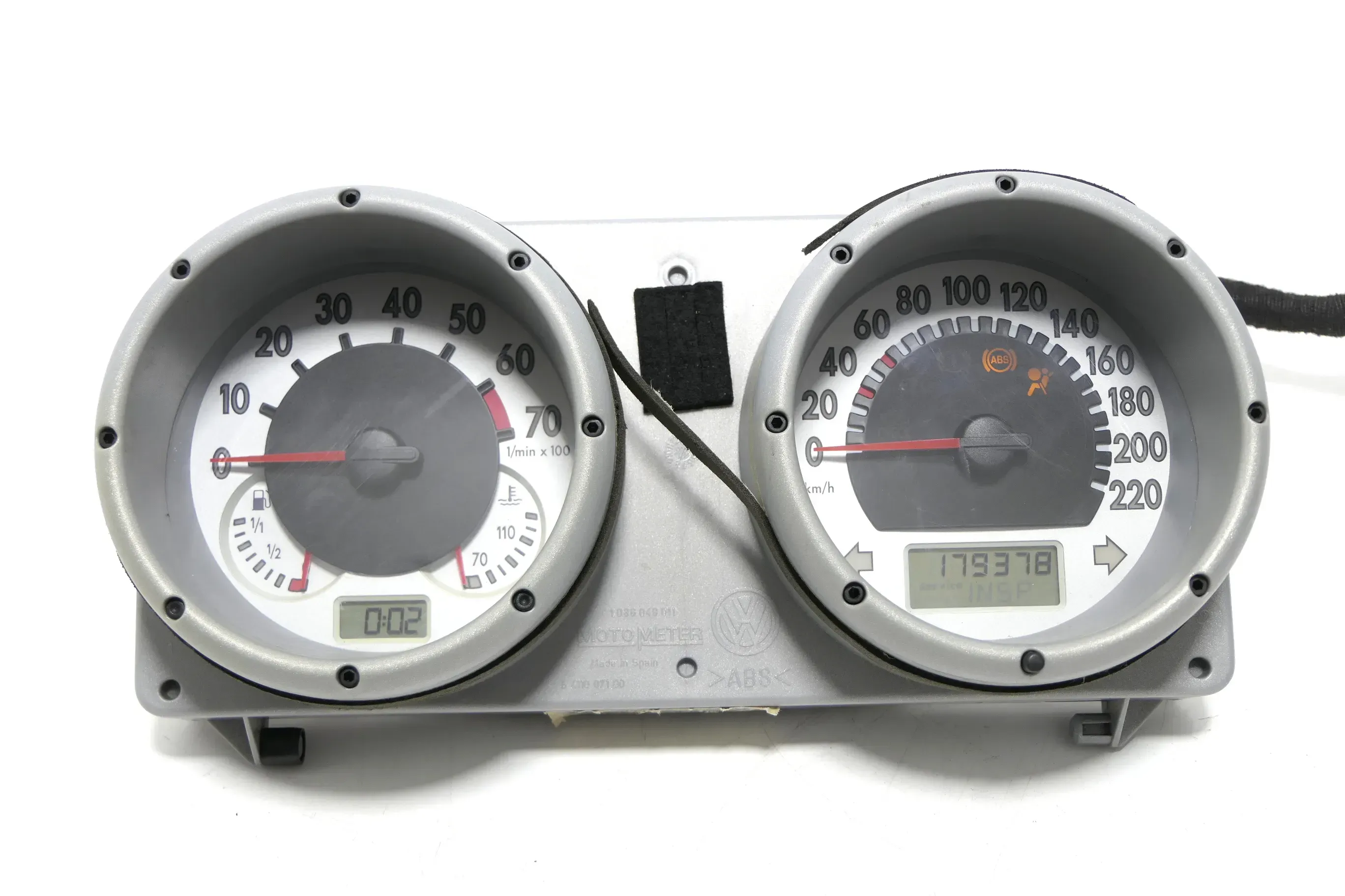 VW Lupo Tacho Tachometer Kombiinstrument 179.000 km 6X0920800 1,0 50PS 75 - Bild 1