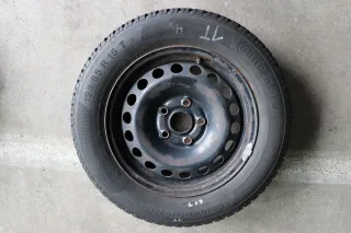VW Golf 6 Touran 1T 195/65 R15 91T Winterreifen M+S Felgen Reifen M&S ca. 4-8mm - Bild 4