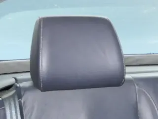 A4 8H Cabrio 8E B6 B7 Kopfstütze hinten Leder blau indigoblau Perlnappaleder - Bild 1