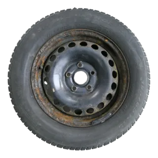 VW Golf 6 Touran 1T 195/65 R15 91T Winterreifen M+S Felgen Reifen M&S 2x8mm 2x5m - Bild 3