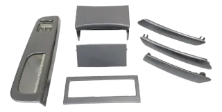 VW Passat 3B 3BG Mittelkonsole Verkleidung Aschenbecher Dekor netzoptik Optik - Bild 1
