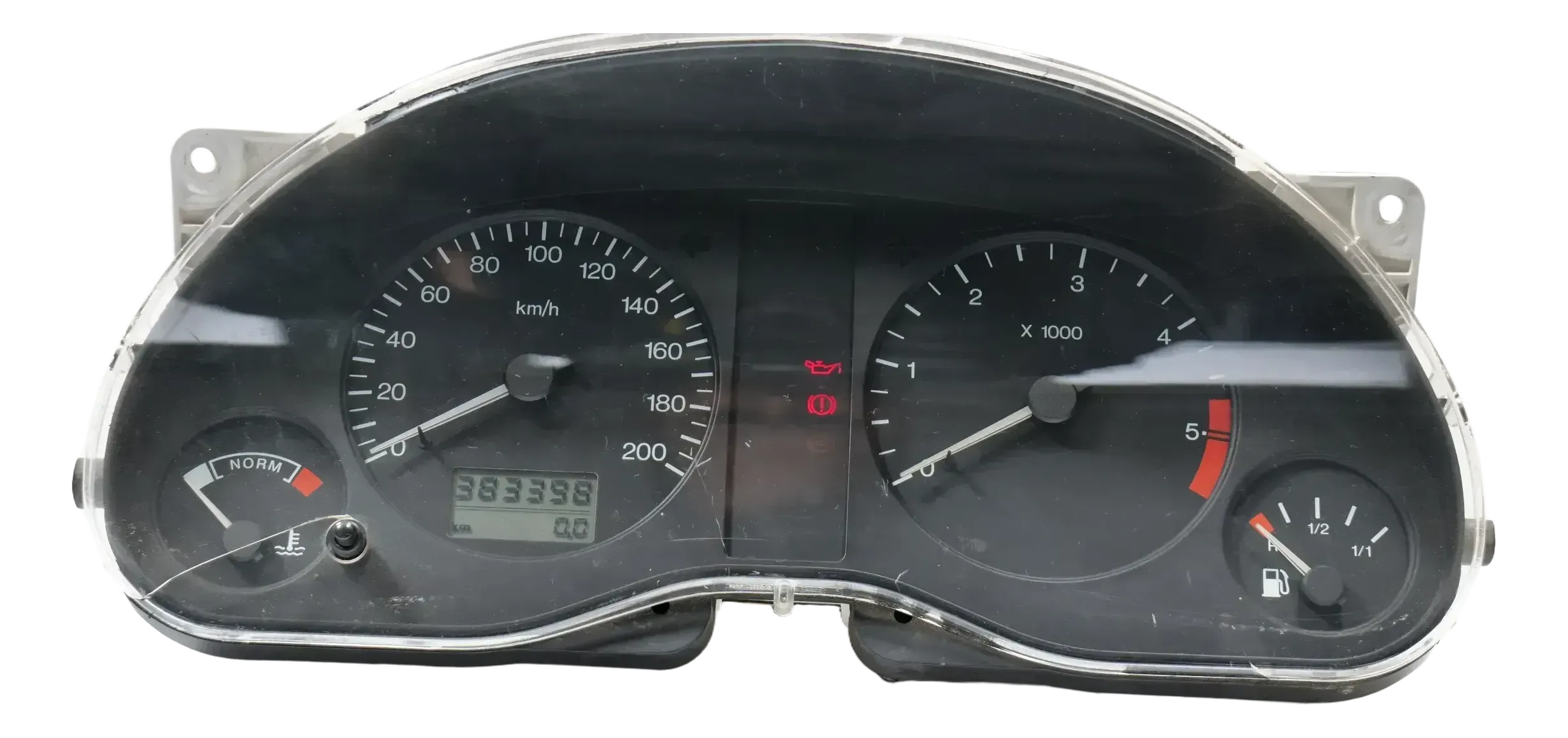 VW Sharan 7M Tacho Tachometer Kombiinstrument 383.000km 7M0920801C TDI Diesel - Bild 1