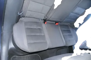 Golf 6 5K Sitz Sitze hinten Rückbank Rücksitzbank 3 Punkt Gurt Lehne Alcantara - Bild 2