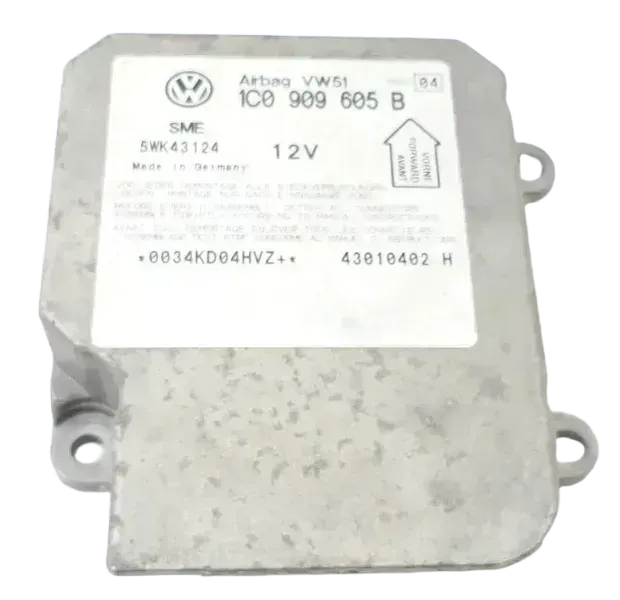 Passat 3BG Steuergerät Airbag Airbagsteuergerät 1C0909605B 00A 00E 1C0909605N 04 - Bild 1