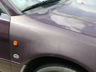Audi A4 B5 (bis caMitte1999 Bild vergle) Kotflügel vorne rechts blau lila LY3K - Bild 6