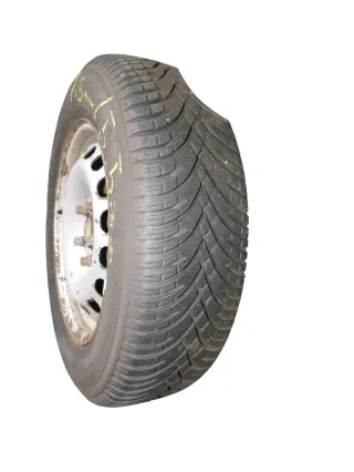 2x Felgen Caddy 2K 195/65 R15 Winterreifen Felge 6jx15H2 ET47 Reifen -ca.6-7,5mm - Bild 3