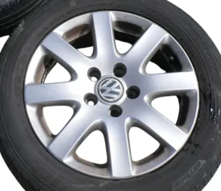 1x Golf 5 Eos Passat Original Alufelge Alu 3C0601025F 6,J x 16 H2 ET42 - Bild 1