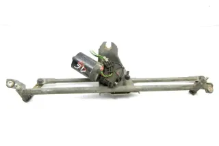 VW Polo 6N 6N1 Wischermotor Wischer Motor mit Gestänge vorne vorn - Bild 1