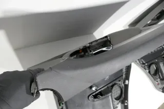 VW Touran 4x Türverkleidung Verkleidung Tür vorne +hinten links grau - Bild 10