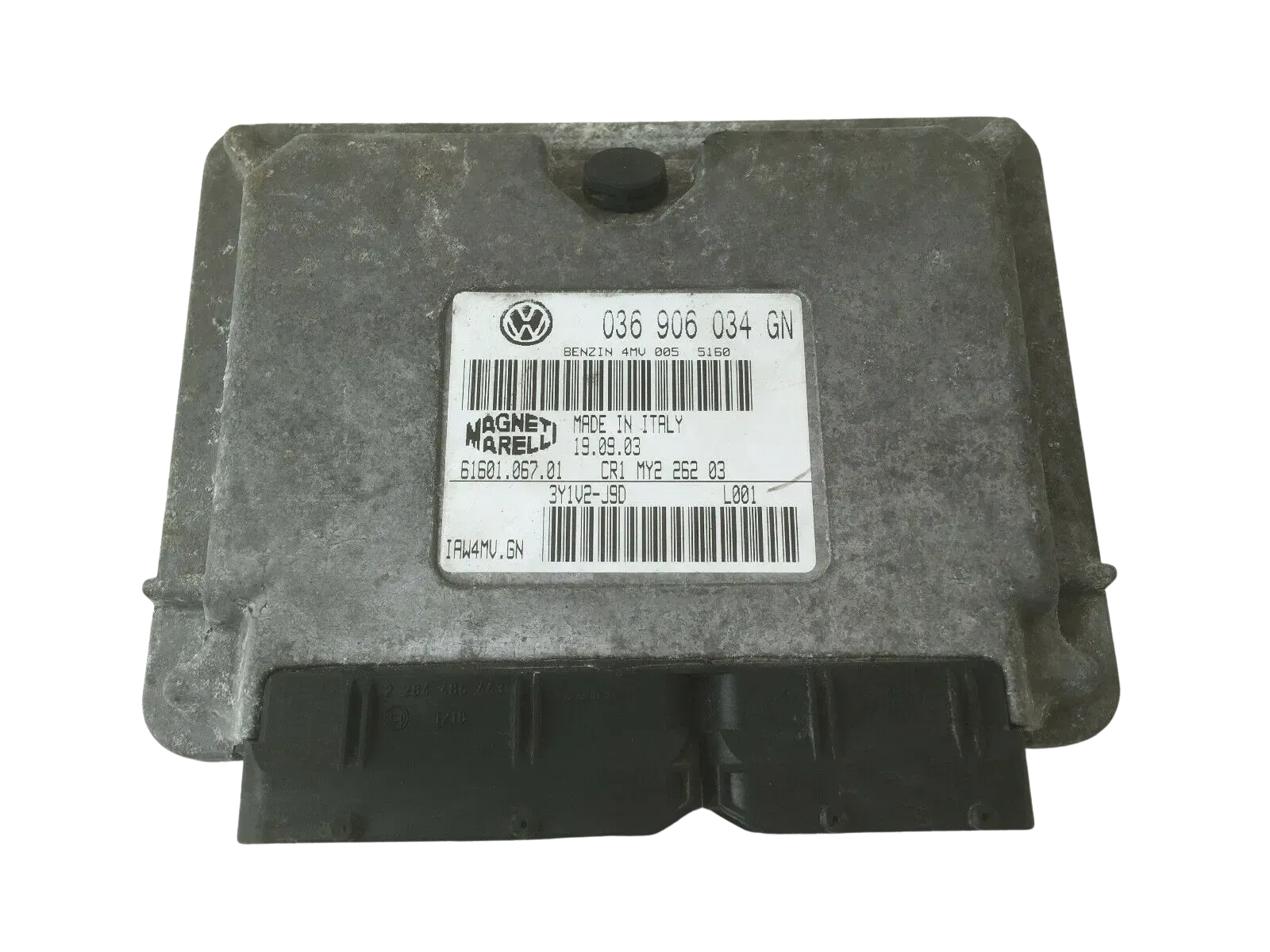 Skoda Fabia 6Y Steuergerät Motor Motorsteuergerät 036906034GN 1,4 16V BBY 75PS - Bild 1