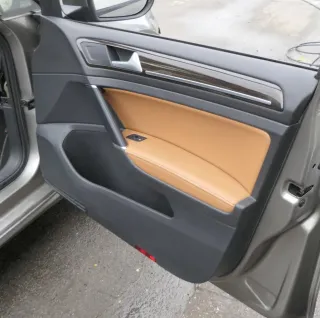 VW Golf 7 5G Limousine Türverkleidung Tür vorn hinten 4/5-Türer Leder braun - Bild 6