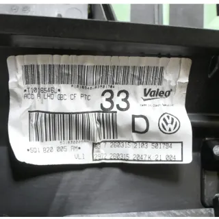 VW Golf 7 5G Gebläsekasten 5Q1820353H Heizung Gebläse Lüfter Kasten Klima - Bild 7