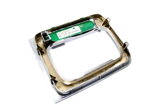 VW Passat 3C Schaltknauf Automatik Abdeckung Schaltabdeckung chrom - Bild 4