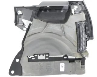 Audi A2 8Z Abdeckung Verkleidung Kofferraum hinten links 8Z0863879F schwarz - Bild 2