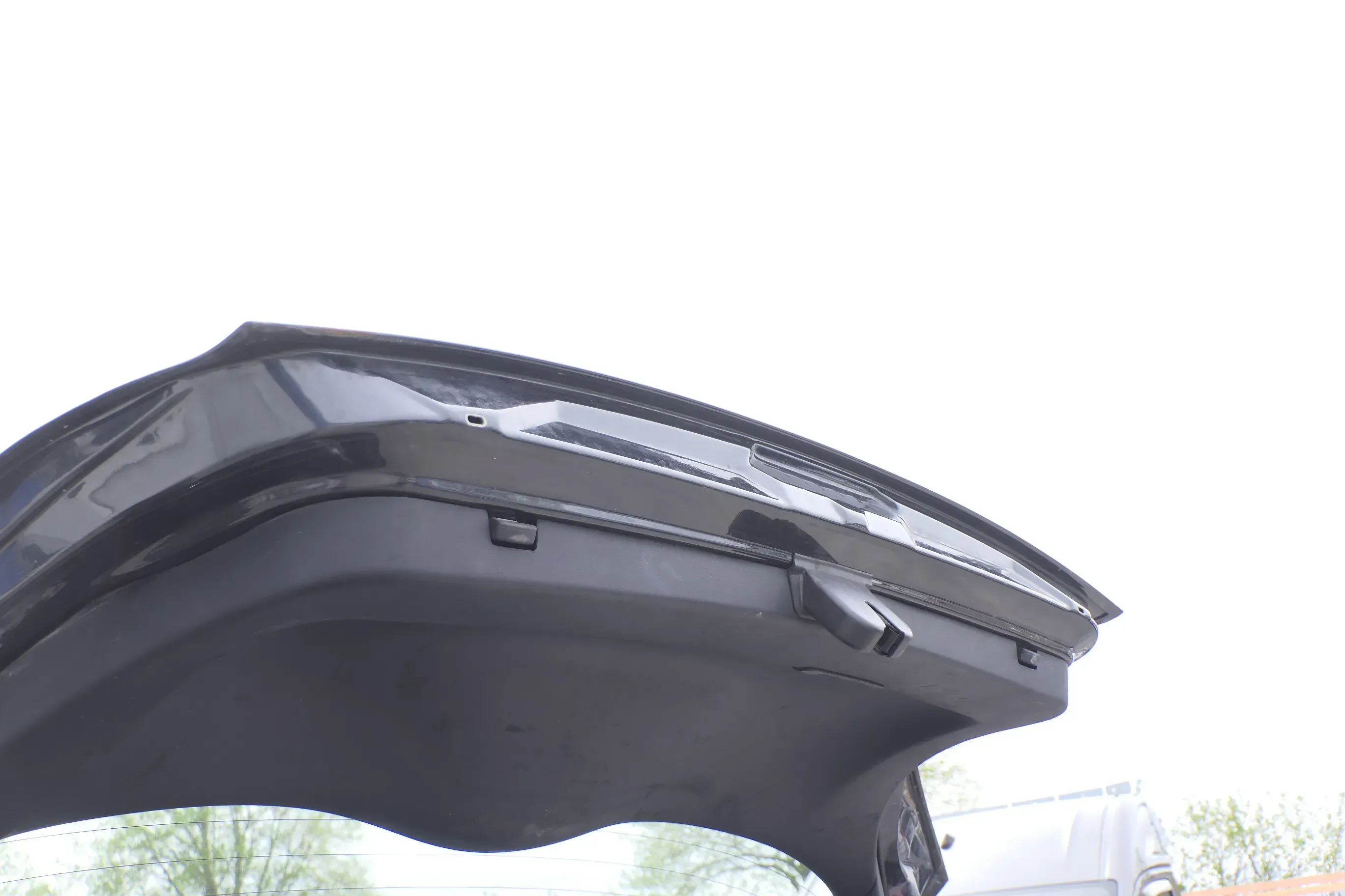 Audi A3 8L Abdeckung Verkleidung Kofferraum hinten Heckklappe Deckel schwarz - Bild 1