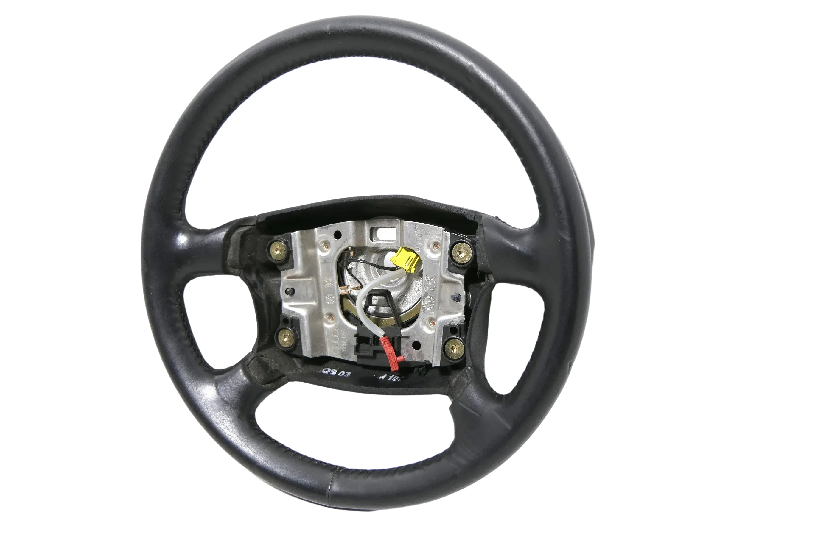 Audi A3 8L A6 4B A4 Lenkrad 4-Speichen 8L0419091D/ N/R (ohne den Airbag) - Bild 1