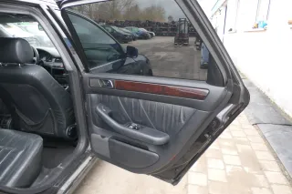 1x Audi A6 4B Türverkleidung Verkleidung Tür hinten rechts Leder onyx - Bild 3