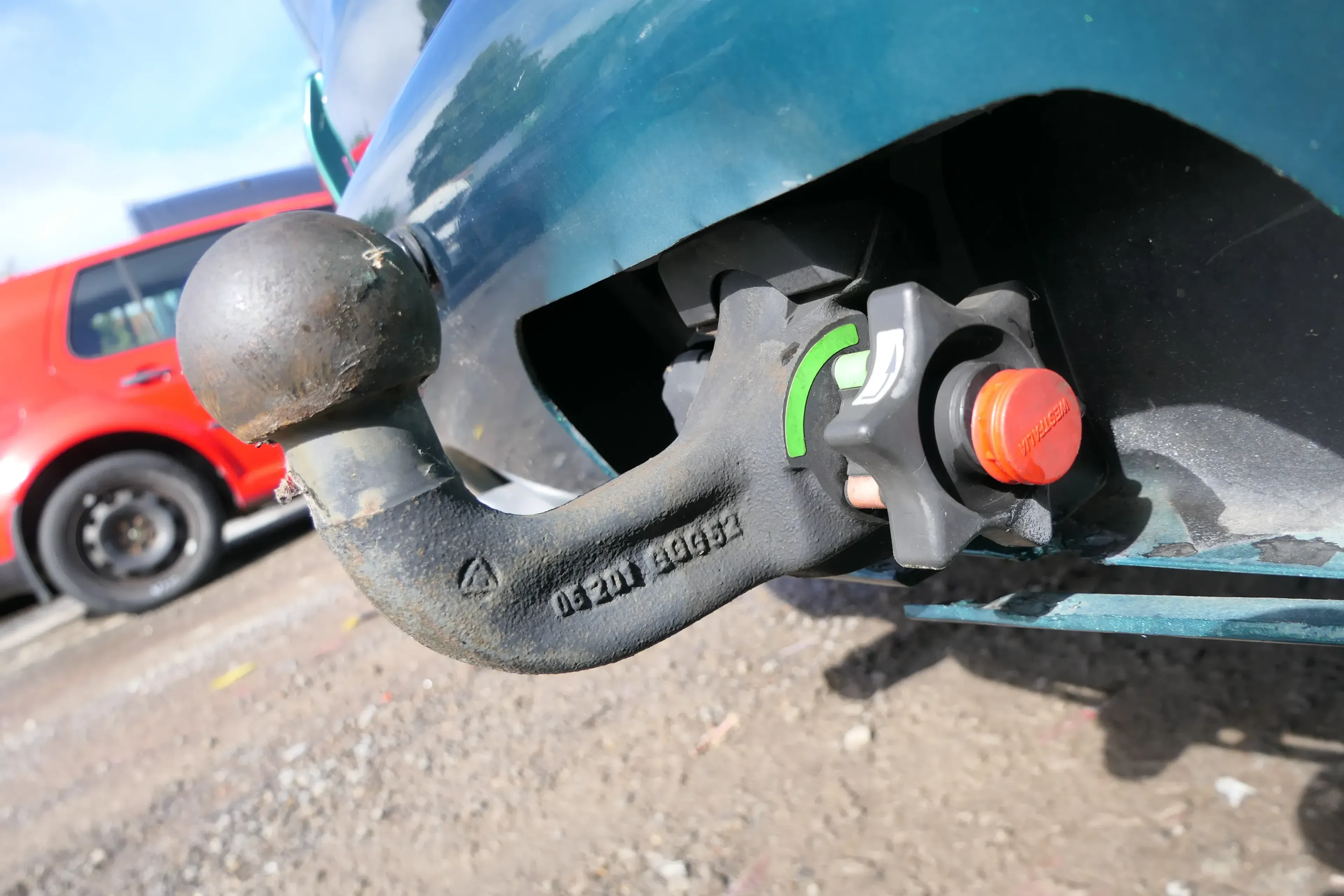 VW Sharan 7M Anhängerkupplung mit Kabelbaum bis 1999 abnehmbar - Bild 1