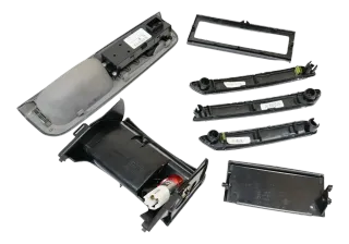 VW Passat 3B 3BG Mittelkonsole Verkleidung Aschenbecher Dekor netzoptik Optik - Bild 7