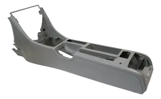 Audi A4 8E B6 B7 Mitteltunnel hinten Verkleidung um Handbremse Konsole  grau - Bild 2