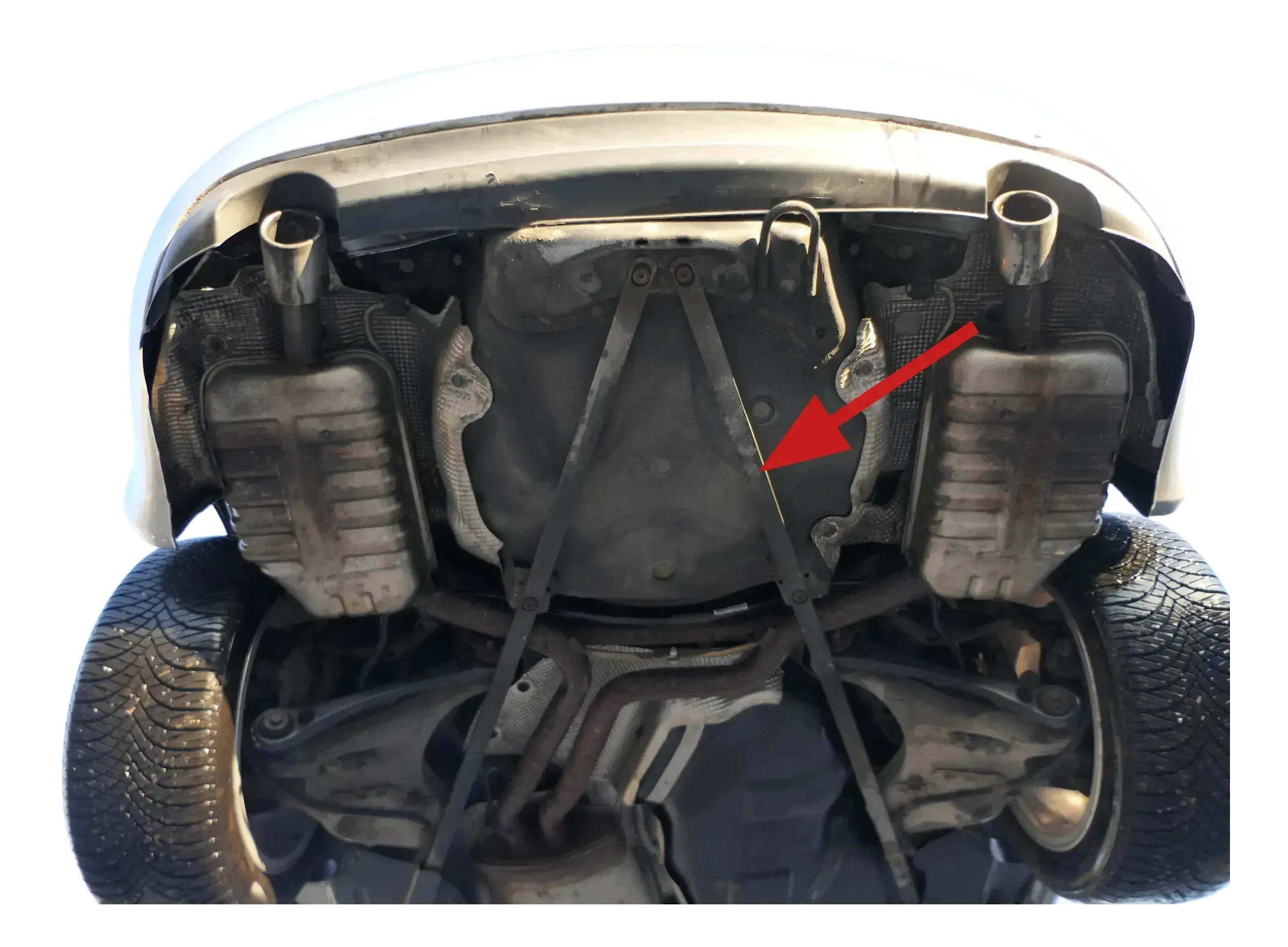 A4 B6 8E B7 Cabrio 8H Achse hinten rechts Hinterachse Diagonalstrebe Strebe - Bild 1