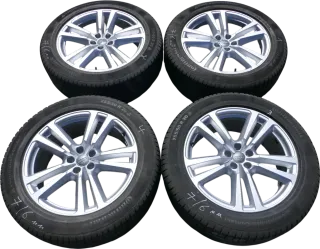 4x Q7 4M Alufelgen Reifen Felge Felgen 4M0601025G 225/50 R 20 Zoll Winterreifen - Bild 1
