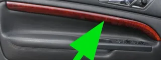 Superb 3U Mittelkonsole Verkleidung Radio Klappe Abdeckung Dekor Holz vavona Tür - Bild 9