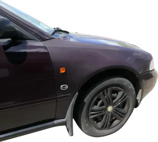 Audi A4 B5 (bis caMitte1999 Bild vergle) Kotflügel vorne rechts blau lila LY3K - Bild 5