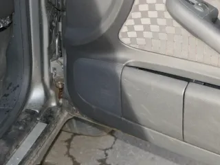 1x A6 4B Türverkleidung Verkleidung Tür vorne rechts schwarz soul - Bild 6