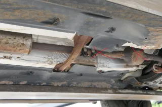 VW Polo 6R Auspuff Endschalldämpfer hinten + Mittelschalldämpfer - Bild 4