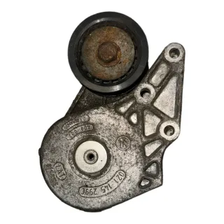 VW Golf 3 Passat 021145299C Spannrolle Umlenkrolle Riemenspanndämpfer - Bild 2
