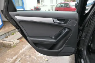 1x A4 8K B8 Türverkleidung Verkleidung Tür hinten links schwarz Stoff schwarz - Bild 2