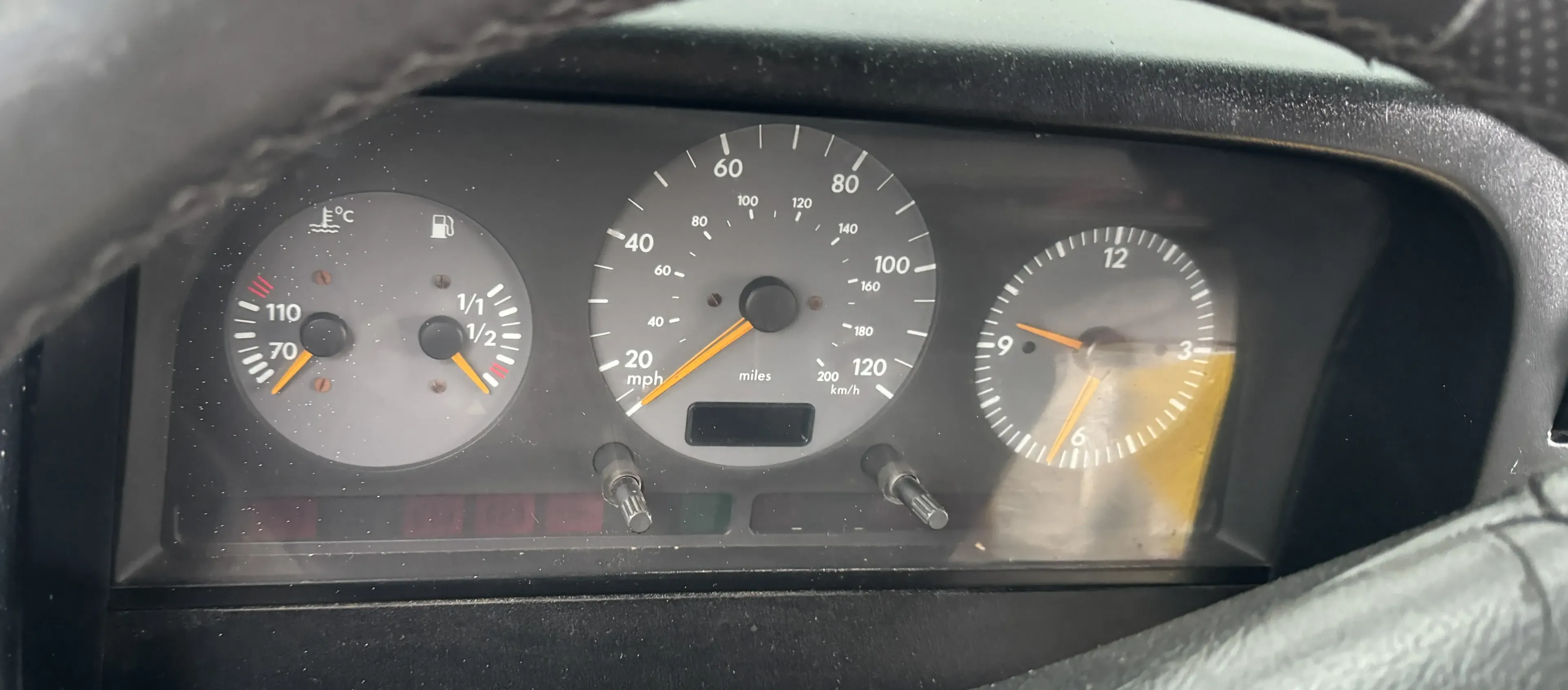 VW LT 35 2D Tacho Tachometer ANJ AGX APA AHD BBE miles / km/h - Bild 1
