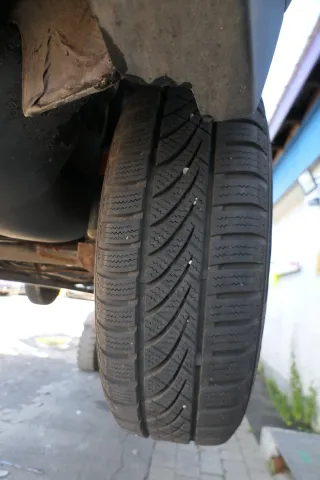 4x Golf 3 Vento 175/70 R13 82T Allwetterreifen M+S Reifen 5,5jx13H2 ET38 ca5-7mm - Bild 4