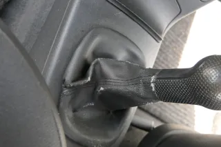 VW Lupo Polo 6N2 Schaltknauf Schaltsack Schaltung Schaltknüppel schwarz Leder - Bild 4