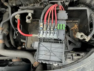 VW Golf 4 Bora A3 Sicherungskasten Sicherungsdose Abdeckung Batterie Sicherung 5 - Bild 2