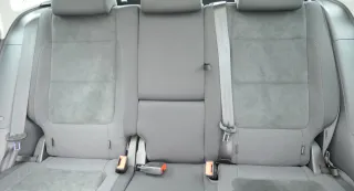 Tiguan 5N Sitz Sitze hinten Rückbank Rücksitzbank 3 Punkt Gurt Lehne Alcantara s - Bild 3