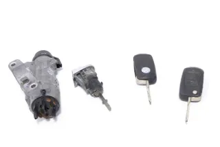 VW Polo 9N 9N3 Schloßsystem Türschloß 2x Funk Schlüssel Schloß + Zündschloß - Bild 2