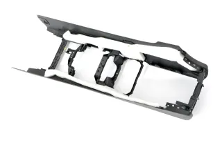 VW Touareg 7L Mitteltunnel Tunnel Mittelkonsole 7L6863243K 75R anthrazit - Bild 2