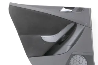 VW Passat 3C Kombi Türverkleidung Verkleidung Tür hinten links schwarz - Bild 2