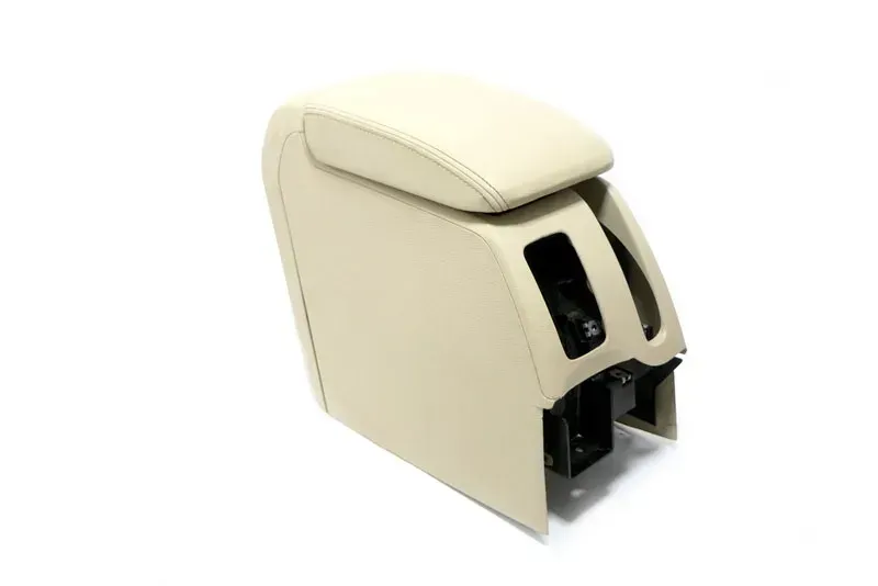 VW Eos 1F Mittelarmlehne Armlehne Fach Lehne Mittelkonsole beige besch 95T - Bild 1