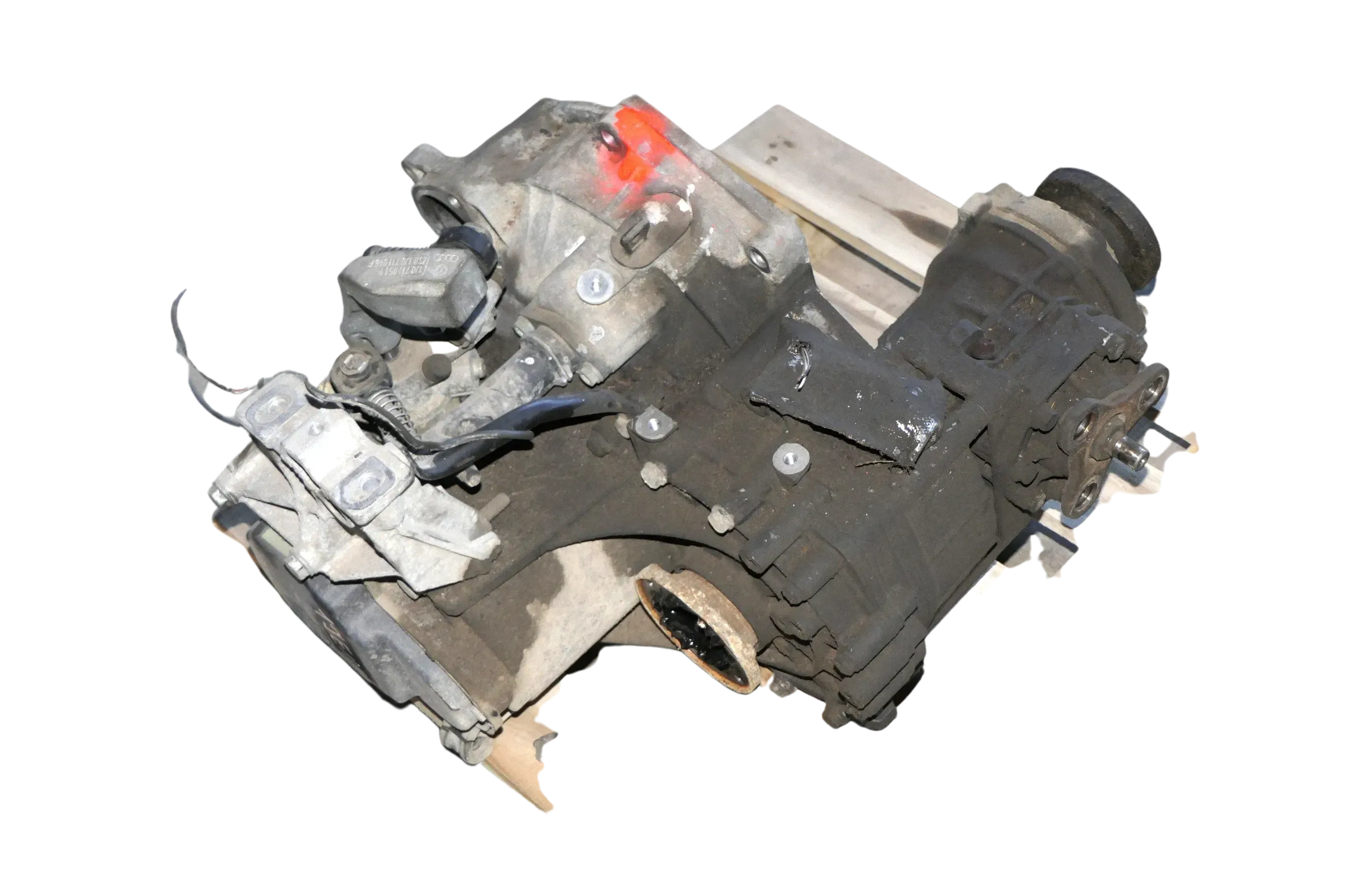 Golf 4 A3 4-Motion Allrad Getriebe Schaltung vorne EWN 2.0 Benziner AZJ Winkel - Bild 1
