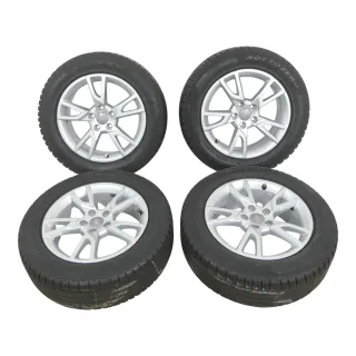 4x Audi Q3 Alufelgen ATS SS8 215/60 R17 96H Winterreifen 8U0071497 2x3mm 2x5mm - Bild 1